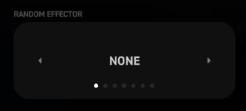 RANDOM EFFECTOR